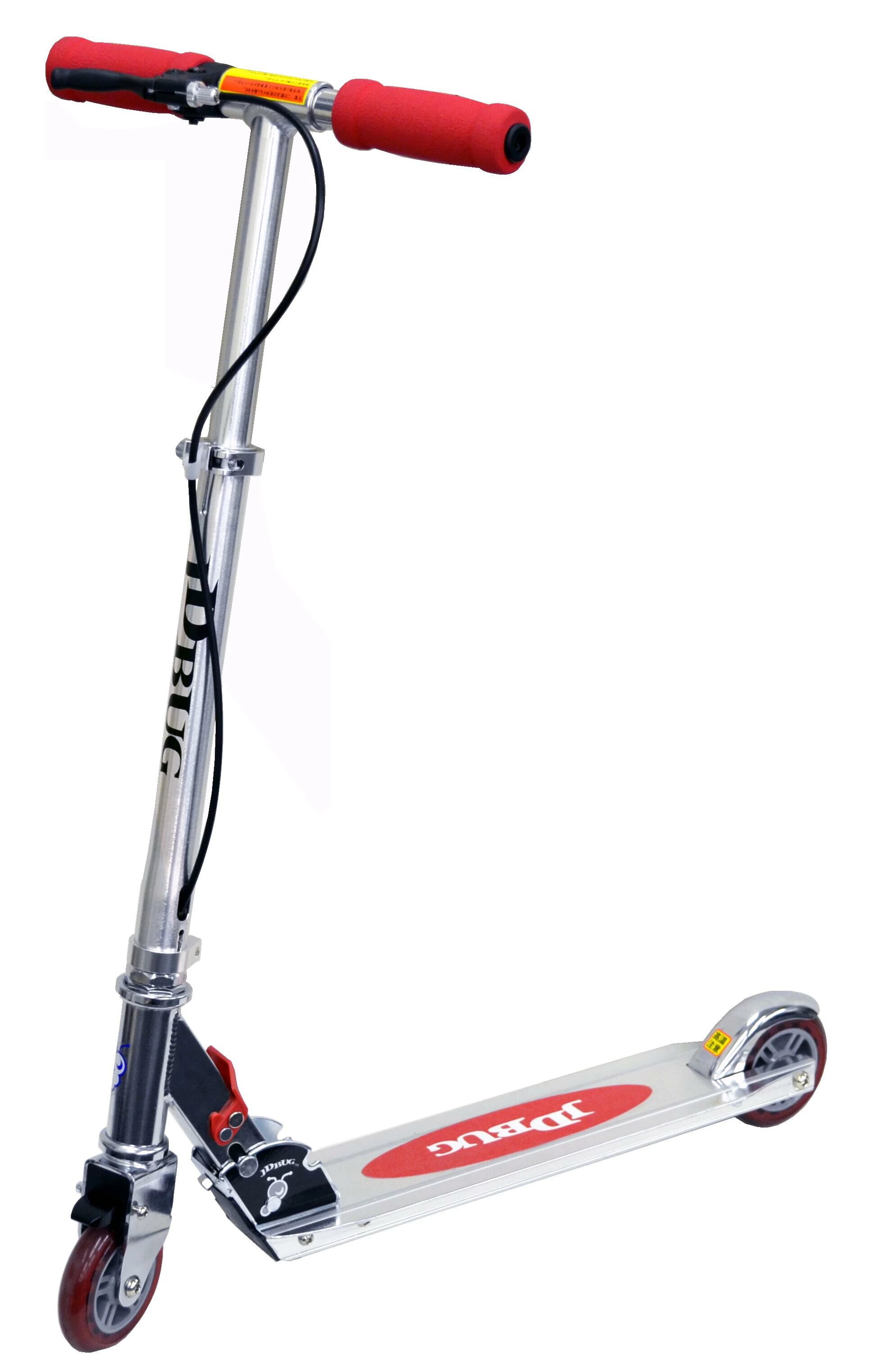 ブレーキ付クックスクーター MS-101-AB-RE 【カラー：レッド】 SS