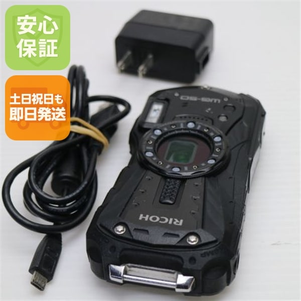 良品RICOH WG-50 ブラック コンデジ RICOH 21