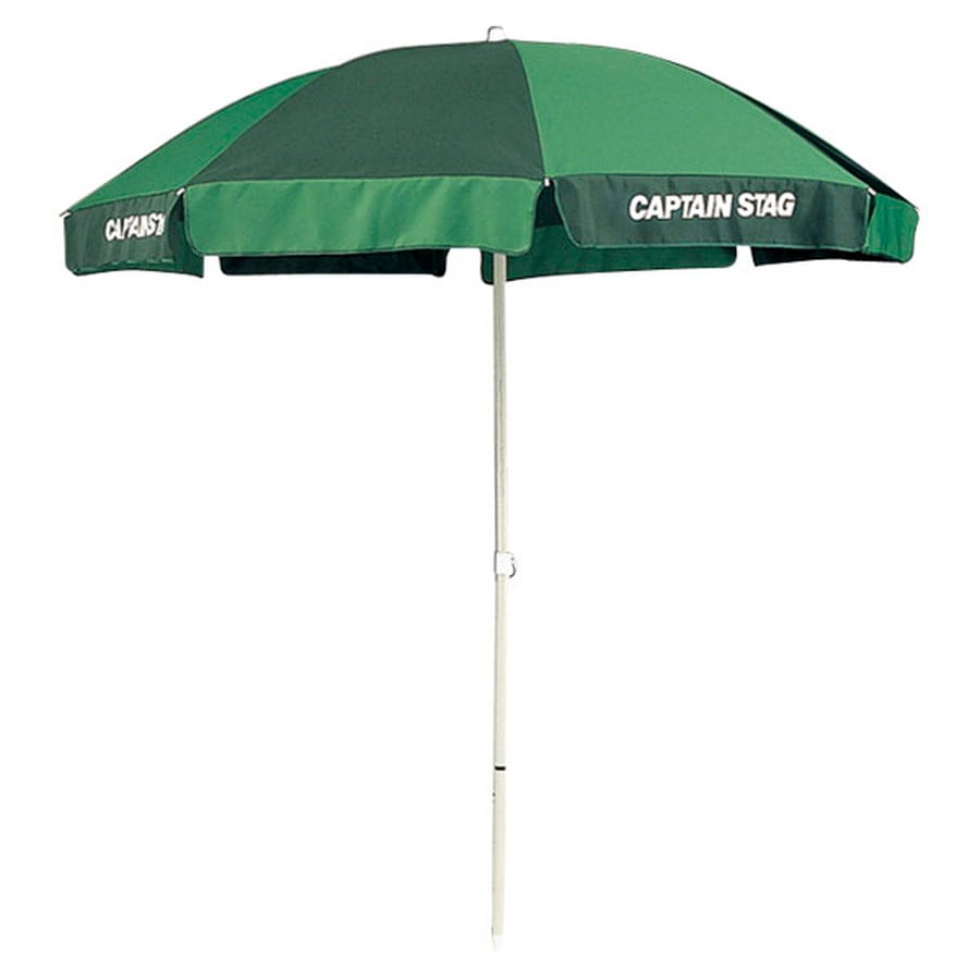 CAPTAINSTAG キャプテンスタッグ エザンスパラソル240cm Mグリーン×Lグリーン M-1596 M1596