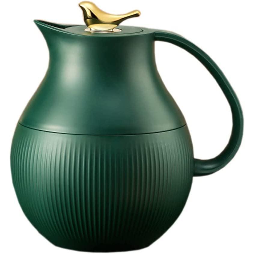 保温卓上ポット 保温ポット 五重壁設計 断熱ポット 卓上魔法びん おしゃれポット 保温 家庭用やかん 高い保温効力 真空断熱 家庭用 オフィス ヨーロピアン