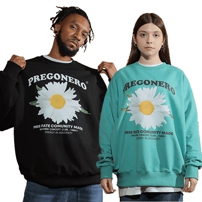 カモミール フラワー 印刷 スウェᆺシャツ 4,914円