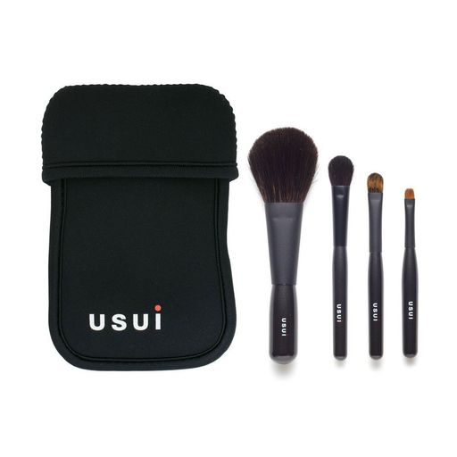 usui 4本セット(ケース付) チーク ・ シャドーM ・ シャドーS ・ アイライナーL ブラシ