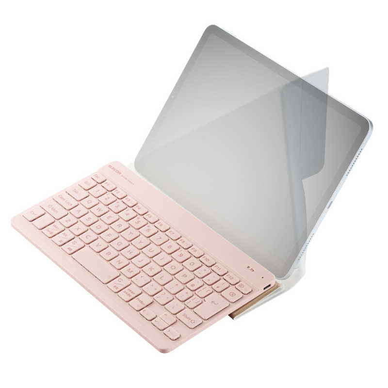 エレコム　ELECOM　キーボード 充電式「Slint」［ワイヤレス /Bluetooth］ ピンク　TK-TM15BPPN