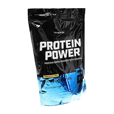 プロテインパワー　バニラ味33回分　1000g BioTechUSA 海外発送便商品：日時指定不可　ヤマト国際便発送
