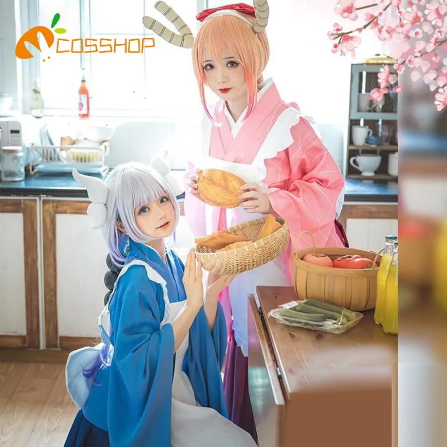 小林さんちのメイドラゴン 風 トール カンナ カムイ コスプレ衣装 コスプレ服 アニメ コスチューム Cos
