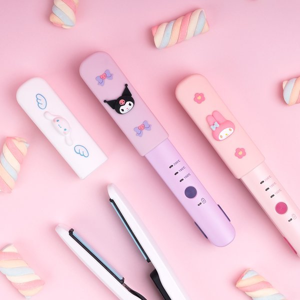 サンリオ キャラクター ワイヤレス ミニ ポータブル アイロン ヘアスタイラー