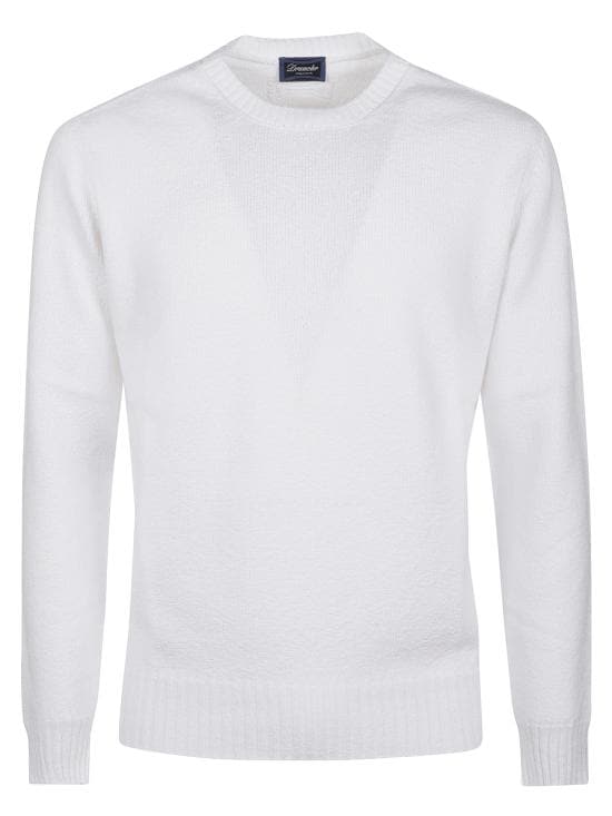 DRUMOHR Men Sweater D8C103SSL 100 White