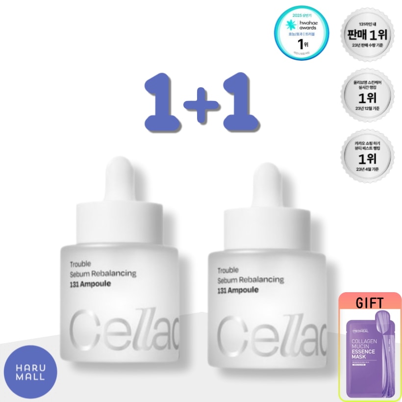 [正規品]【容量UP】セミバランシング RX 131 アンプル 30ml(1+1)/皮脂改善 / ニキビ肌専用美容液 / ニキビ 肌荒れ ナイアシンアミド セラミド 毛穴 韓国スキンケア