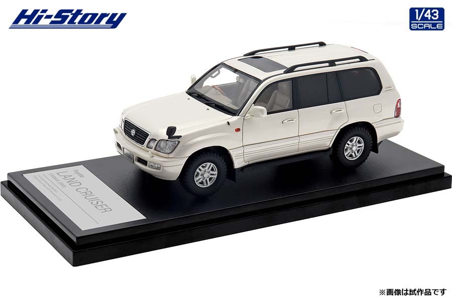 ハイストーリー 1/43 Toyota LAND CRUISER CYGNUS (2001) ホワイトパールマイカ【HS439WH】 ミニカー HS439WH トヨタ ランドクルーザー シグナス ホワ
