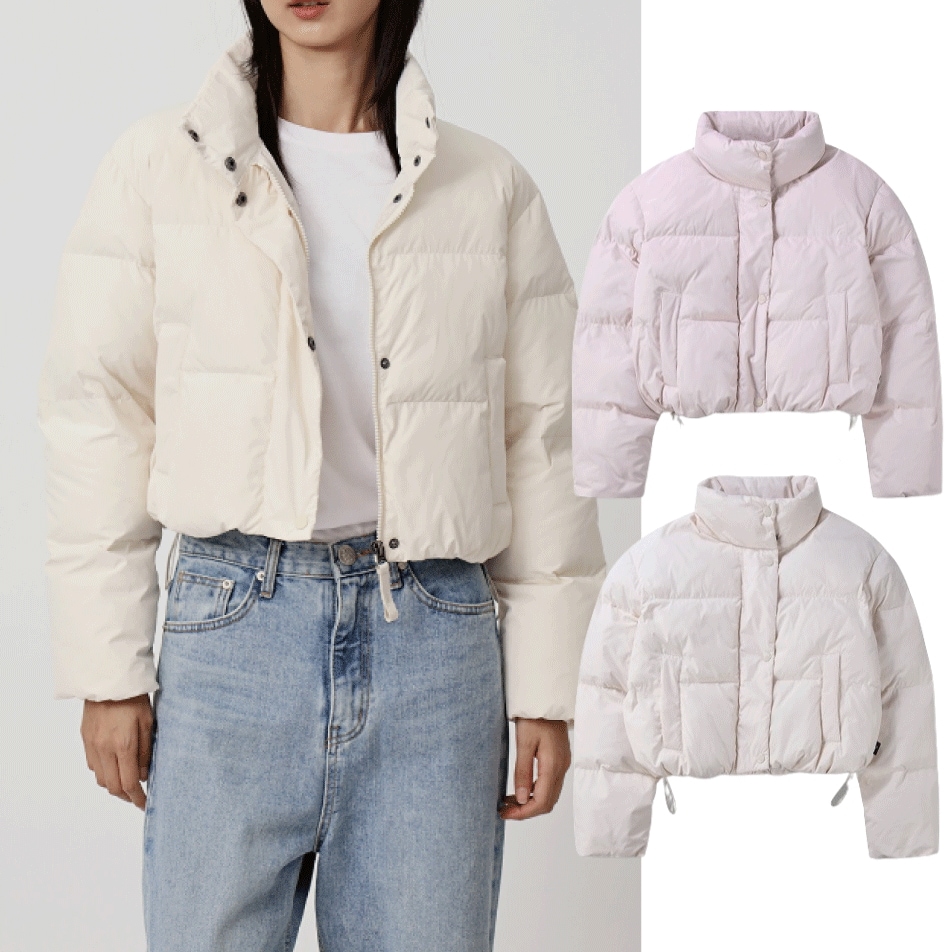 24FW WOMEN フーパー ショート ダウンジャケット (2 COLORS)