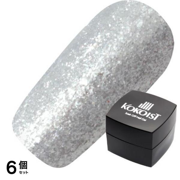 KOKOIST(ココイスト) エクセルライン ソークオフカラージェル E-178 ダズリングアイス 2.5g 6個セット