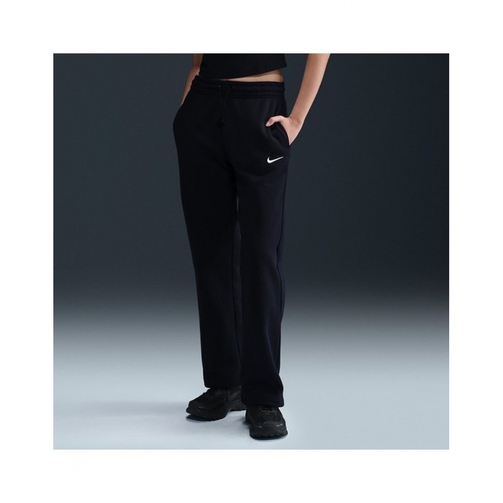 ナイキ フリース レディース ミッドライズ オープンパンツ HQ7724-010