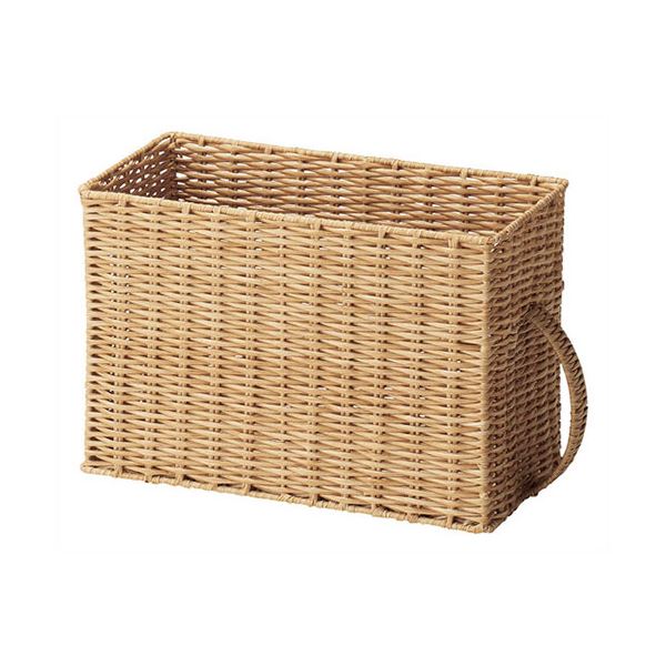 [5セット] ちどり産業 ナチュラルスタイルバスケット NA ナチュラル 59-30NAX5