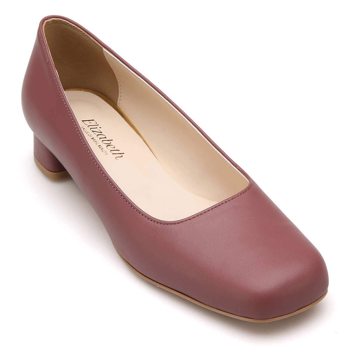 エリザベート スクエア パンプス EL21093