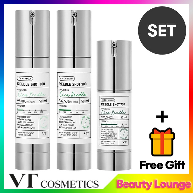 リードルショット100/300/700 SET(ブースター 美容液)韓国コスメ 導入液 ニードル エッセンス エイジングケア 角質ケア ブラックヘッド スキンケア ツヤ肌 ホームケアリドルショッ
