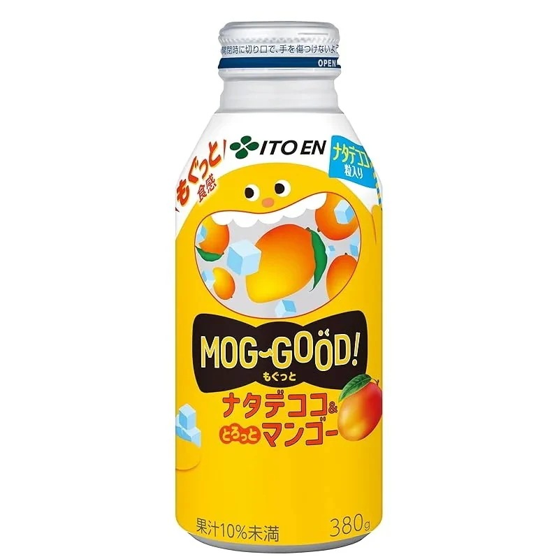 即納伊藤園 もぐっと ナタデココ＆マンゴー 380g×24本 ボトル缶