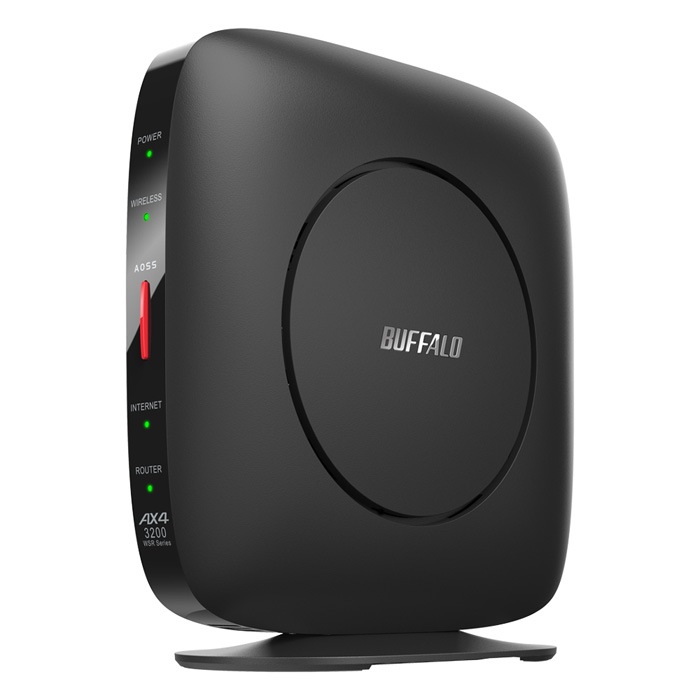 Wi-Fiルーター Wi-Fi 6 対応ルーター WSR-3200AX4B-BK ブラック