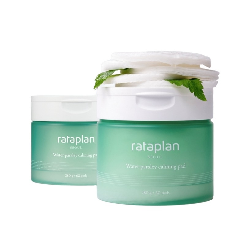 ラタフランミナリ鎮静パッド60枚×2本/熱鎮静水分角質トナーパッド