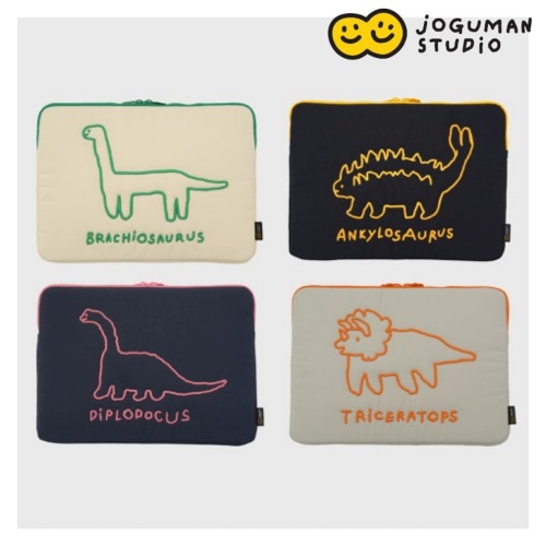 joguman studio ステッチ ノートパソコン ポーチ 小物 文房具