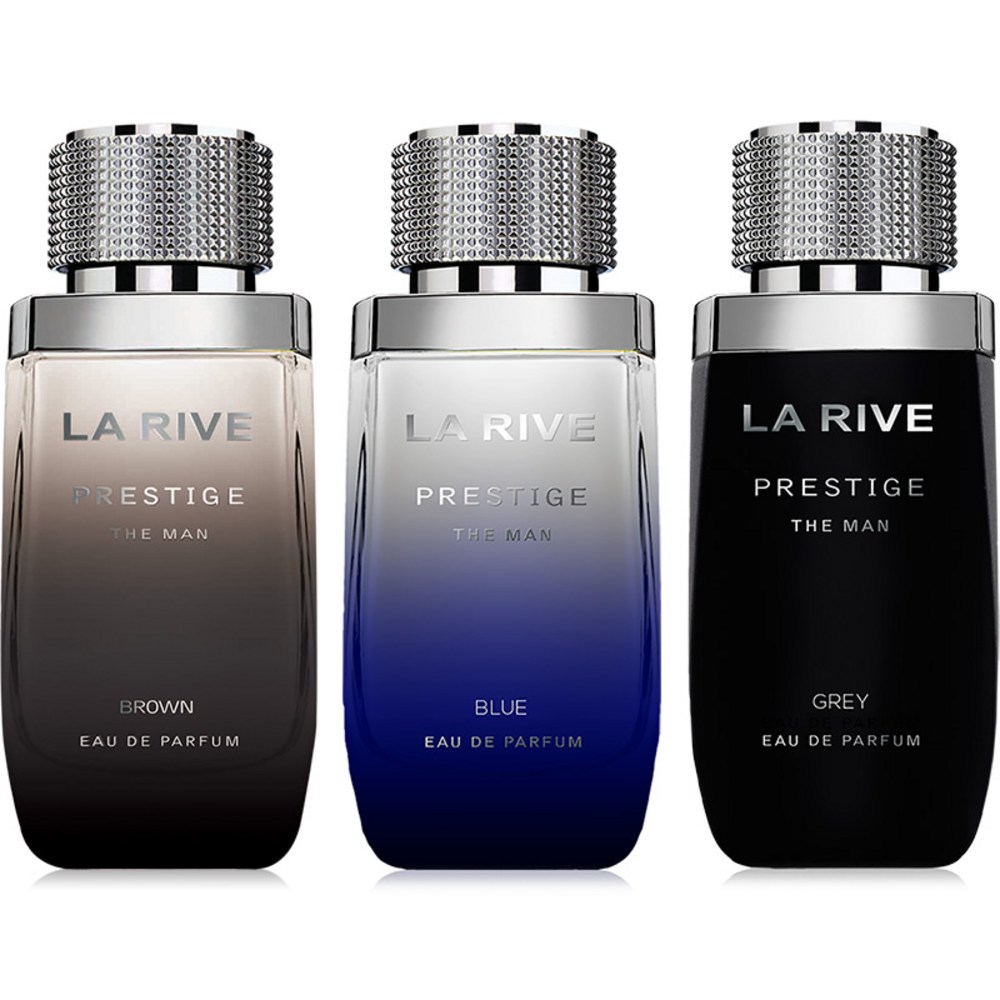 ラリーブプレステージマンオードパルファム(EDP)3種(グレー+ブルー+ブラウン)