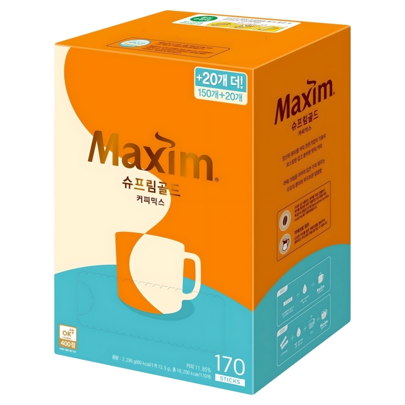 170本入　シュプリームゴールド　プレミアム　コーヒー　スティックタイプ　アイスで楽しめるコツあり