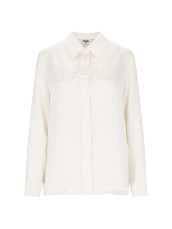 FENDI Women Shirts FS8140 AJ0Z F1M2A White