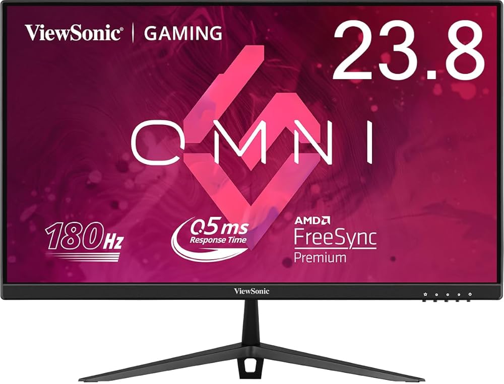 ViewSonic ビューソニックジャパン 23.8インチ ゲーミングモニター VX2428-7 フルHD/IPS/180Hz(OC時)/MPRT 0.5ms/HDMI,DP 新品・未開封品