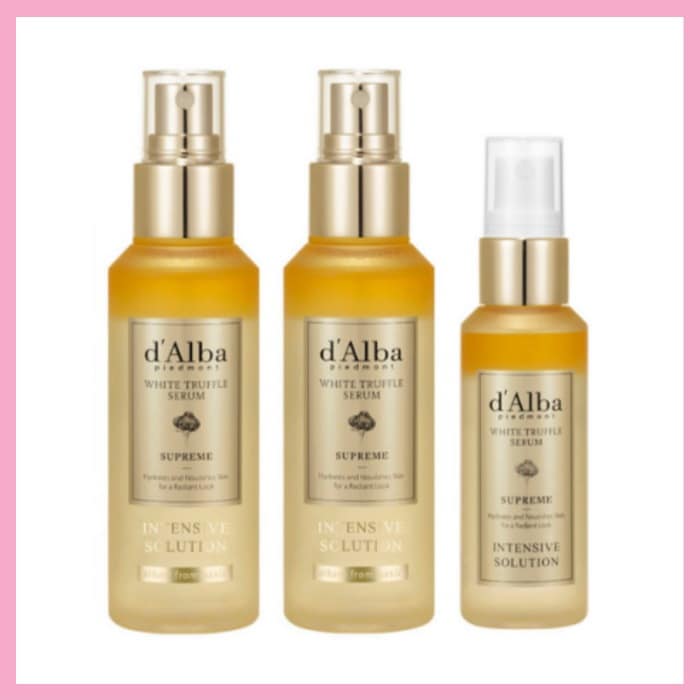 dAlba ホワイト トリュフ スプリーム インテンシブ ヴィーガン セラム 100ml x 2p (+スプリーム セラム 50ml)