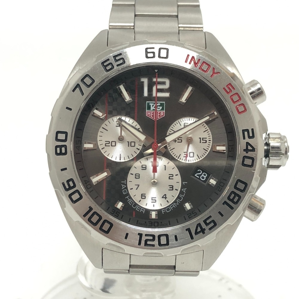 腕時計 CAZ1114 フォーミュラー1 クロノグラフ クォーツ 腕時計 時計 ウォッチ SS シルバー