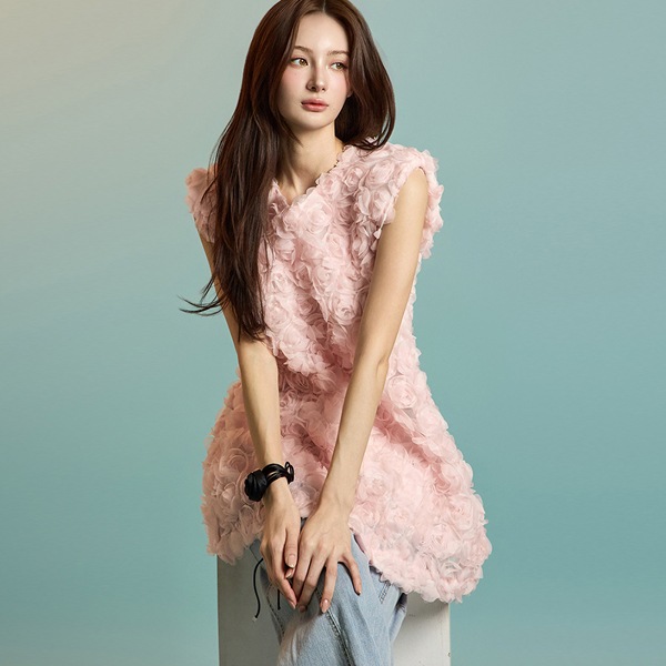 B3078 ローズ ブラウス