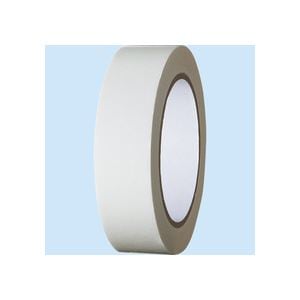 (まとめ) TANOSEE 紙両面テープカッターなし 50mm×20m 1巻 (×10セット)