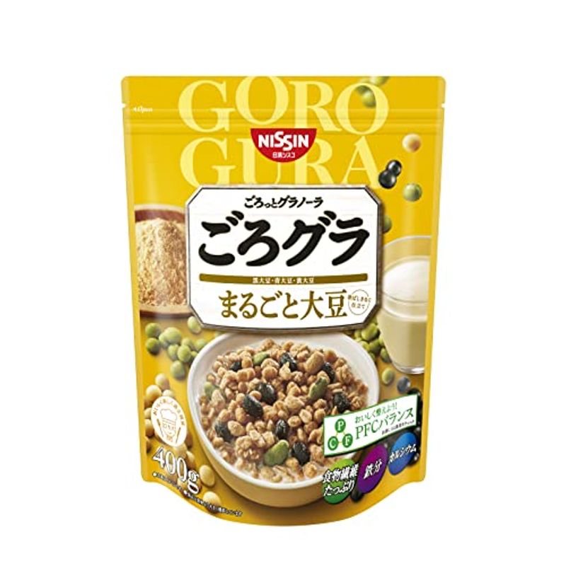 【国内即発送】 ごろグラ 400g6袋 まるごと大豆 缶詰
