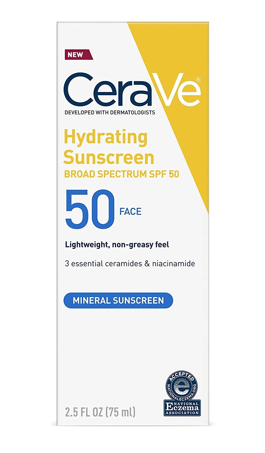 [アメリカ無料直送] [プレミアム商品][満足度上位]Cerave 100%ミネラル日焼け止めSPF
