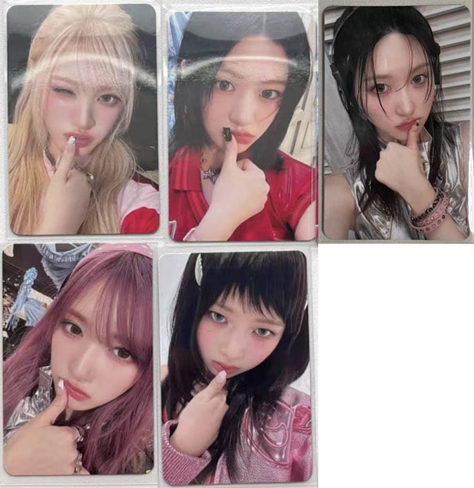 正規品 IVE empathy rebel heart US アメリカ　特典トレカ メンバー