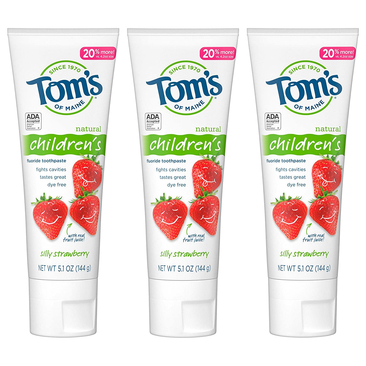 [アメリカ無料直送] [プレミアム商品][満足度上位]Toms of Maine 抗菌フッ素児童用歯 4,951円