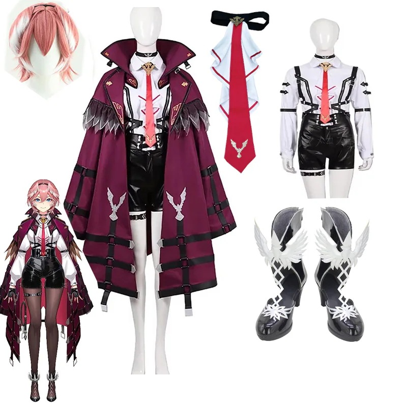 【2枚購入で100円OFF】最安値挑戦 6期生 VTuber hololive ホロライブ YouTuber バーチャル 衣装 コスプレ 鷹嶺ルイ