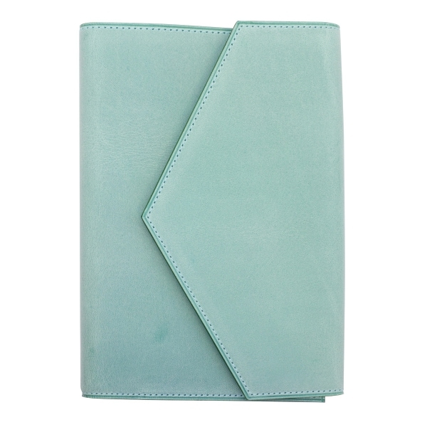 レッテラ テンペスティー・シビラレザーバイブル 16mm ゴールドリング【ターコイズ】システム手帳 108-7