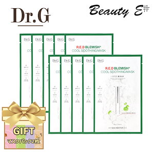 Dr.G_崩れた油水分バランスの改善_レッドブレミッシュクールスージングマスク10枚