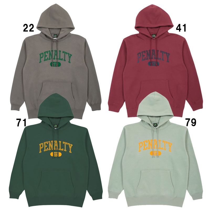 ペナルティー penalty ヘリテージフロッキーロゴフーディー サッカー フットサル ウェア スウェット 25FW(PTF5526)