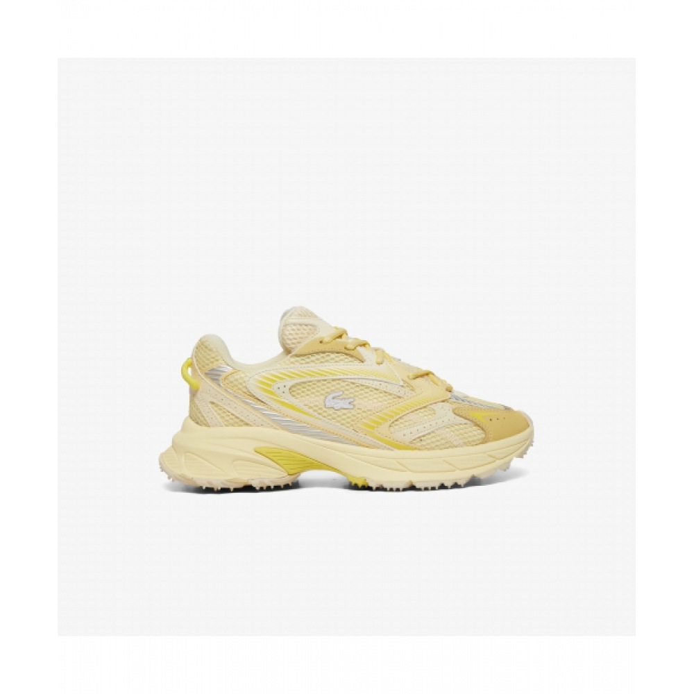 LACOSTE メンズ L003 ネオショットスニーカー [ライトイエロー]
