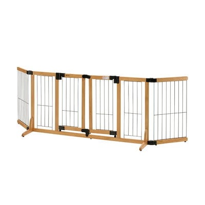 他サイト： 木製おくだけスイングペットゲート ワイドの商品画像