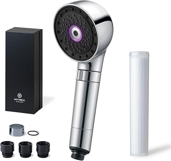 MEGUMIさん愛用 【マイベストでミストモードの洗浄力の高さNo.1受賞！】 MYTREX マイトレックス HIHO FINE BUBBLE+e シャワーヘッド マイクロカレント マイクロナノバブ