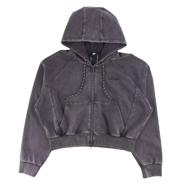 レイトチェックアウト ウィメンズ フード付きジップアップ UQ122CFT29 DCH