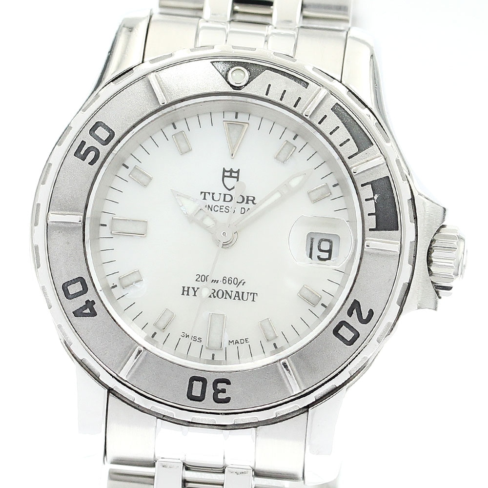 チュードル TUDOR 99090P プリンセス デイト ハイドロノート デイト 自動巻き レディース _899272【中古】