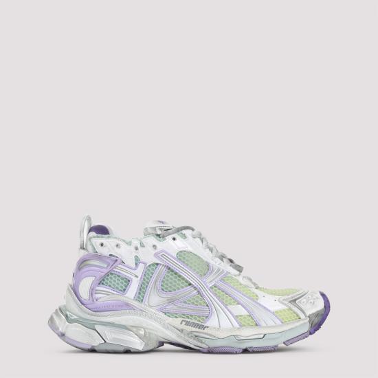 BALENCIAGA Women Sneakers 772767 WRNGM 9157 WHITE GRY PURPLE