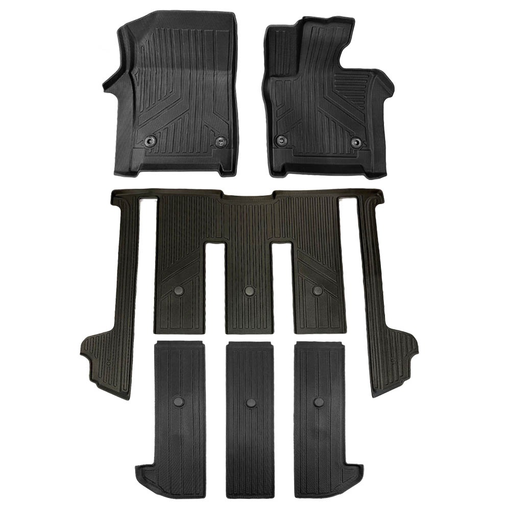 アルファード ヴェルファイア 40系 フロアマット 3D立体設計 3Dマット 3D立体マット 防水マット ラバーマット 防水 フロア 立体カーマット 1列目から3列目