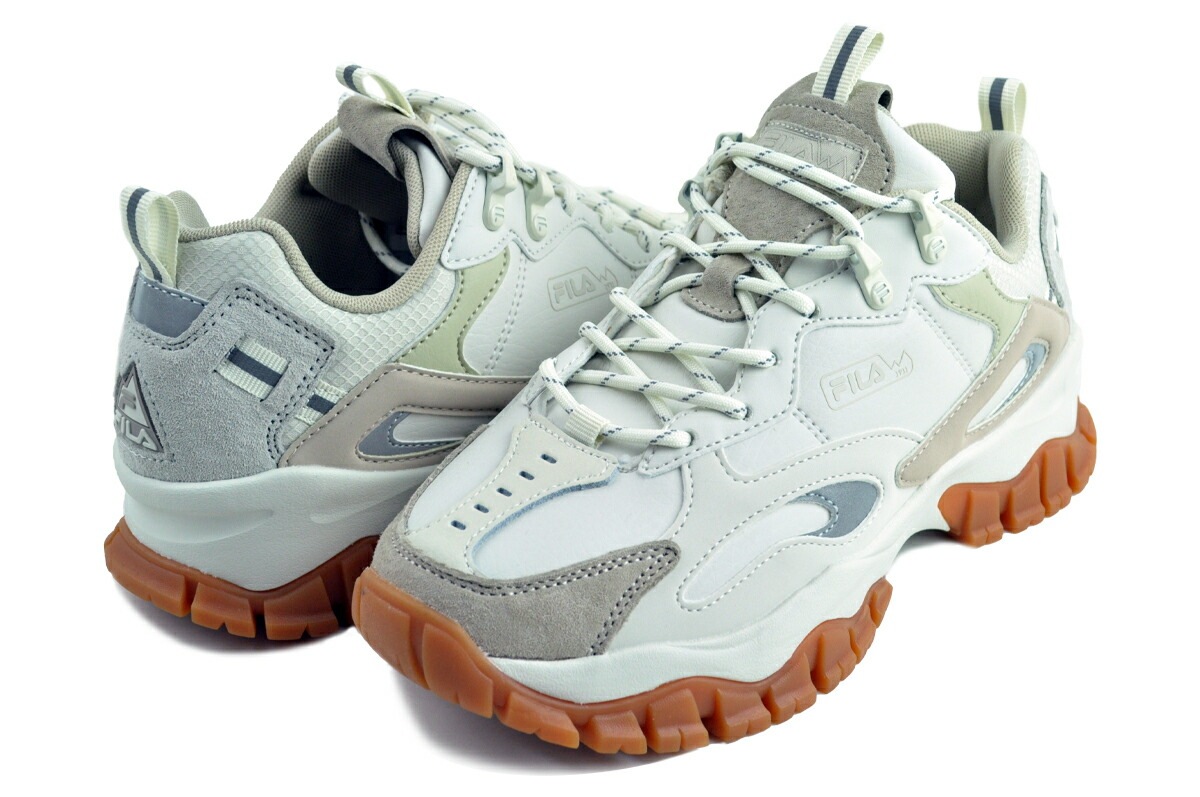 レイ トレーサー 2 GC ホワイト ベージュ ガム 厚底 スニーカー レディース ufw24024-106