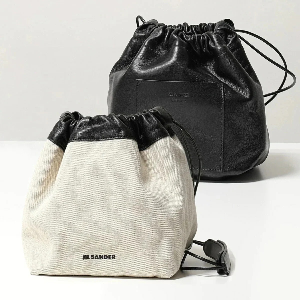 JIL SANDER ジルサンダー ドローストリグバッグ DRAWSTRING SM CROSSB J07WG0027 P5368 P7116 レディース 巾着