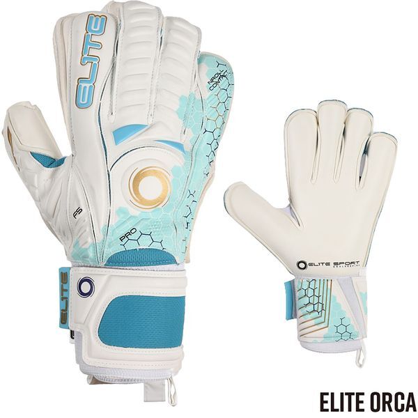 ELITE SPORT サッカーGKグローブ ELITE ORCA ホワイト 7 ELG25804 WHT