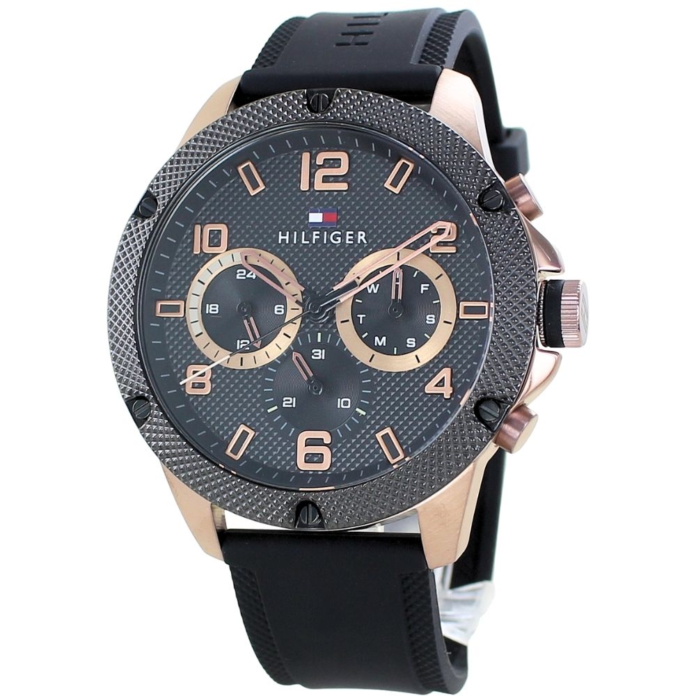 TOMMY HILFIGER トミーヒルフィガー メンズ腕時計 TH85 1792132 クオーツ ネイビーダイヤル メタルブレス  ラッピング無料 手書きのメッセージ  WEB保証書登録で保証期間が1年延長 ウォッチ | シューズ、バッグ＆アクセサリー | メンズ | トミー